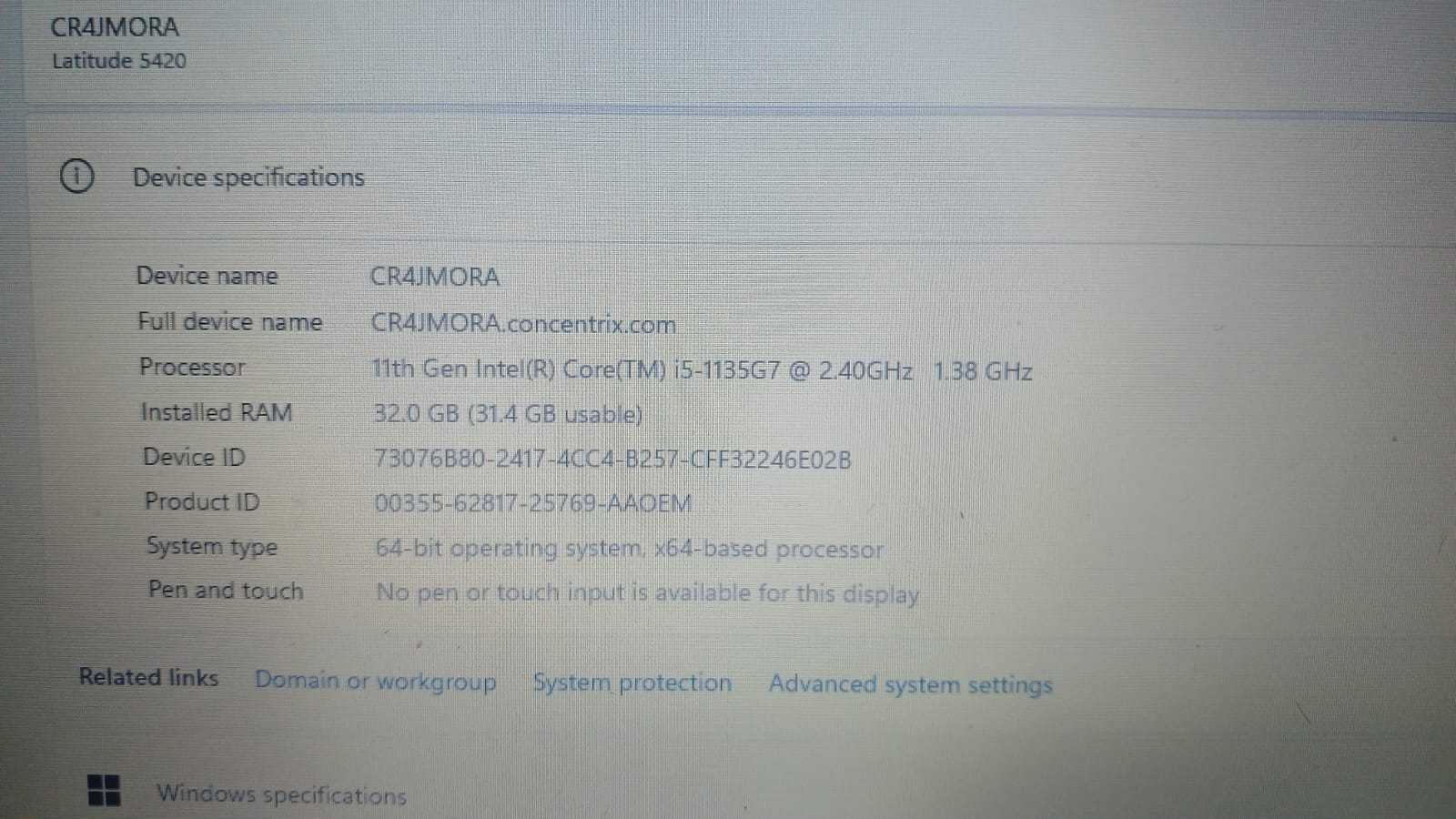 Dell Latitude 5420