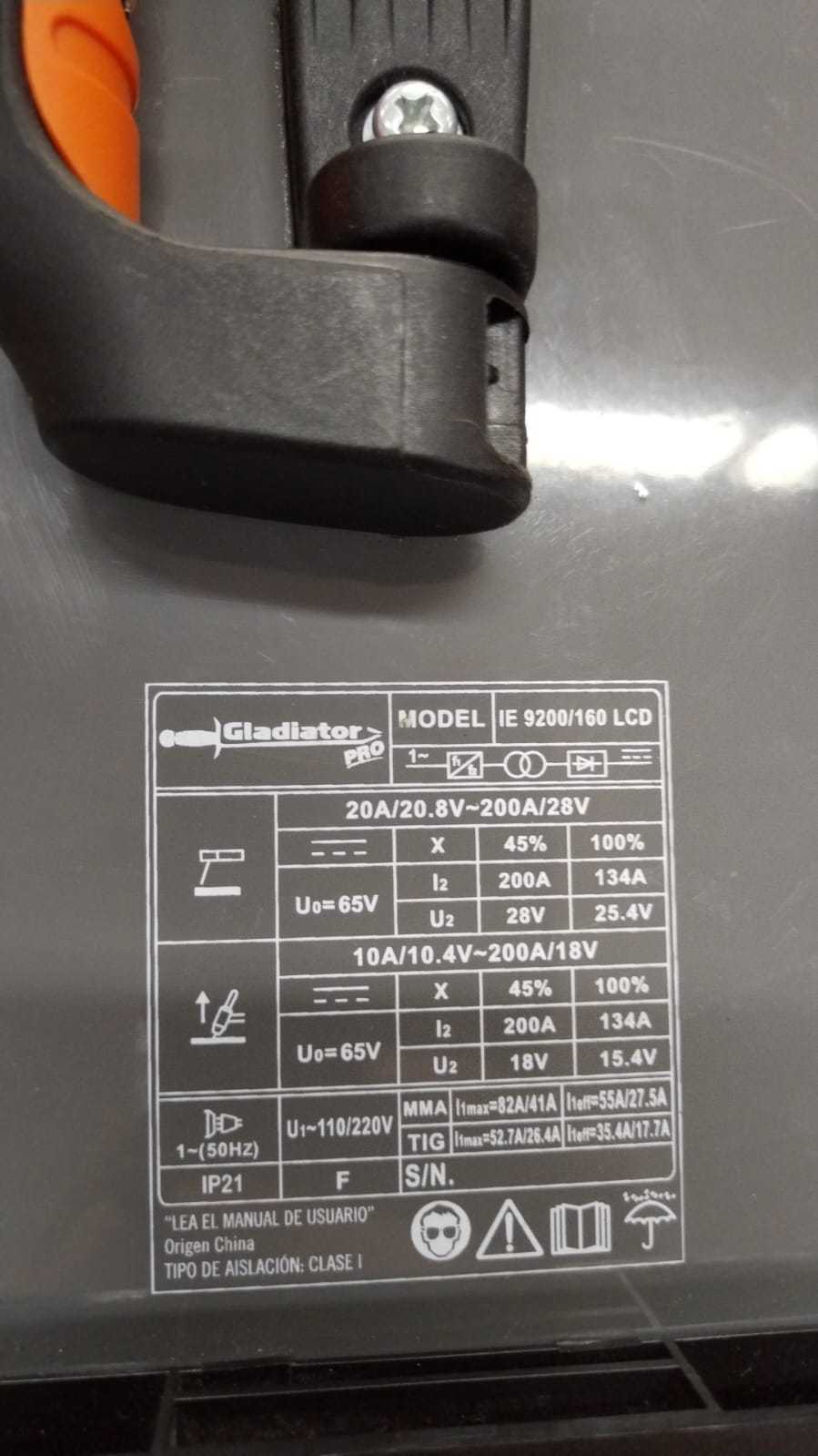gladiator ie 9200/160