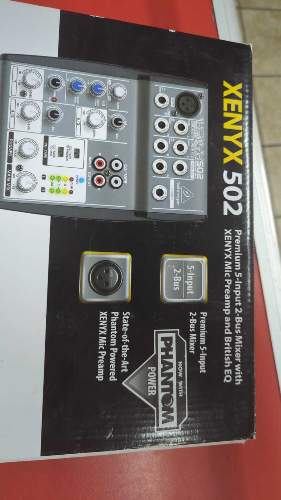 behringer xenyx 502