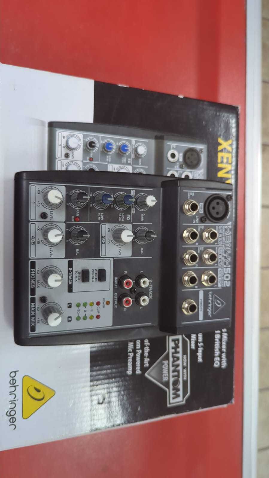 behringer xenyx 502