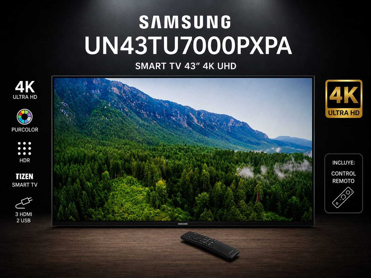Samsung Un43tu7000pxpa