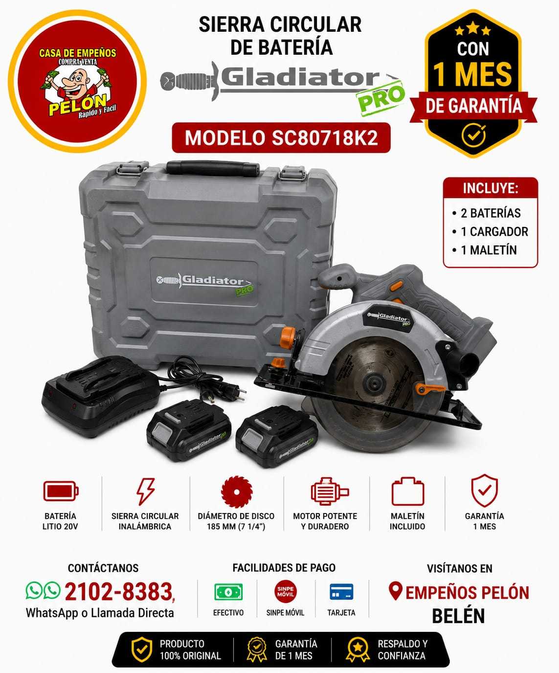 Gladiator SC 80718 k2