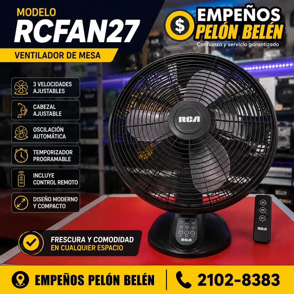 rca rcfan27