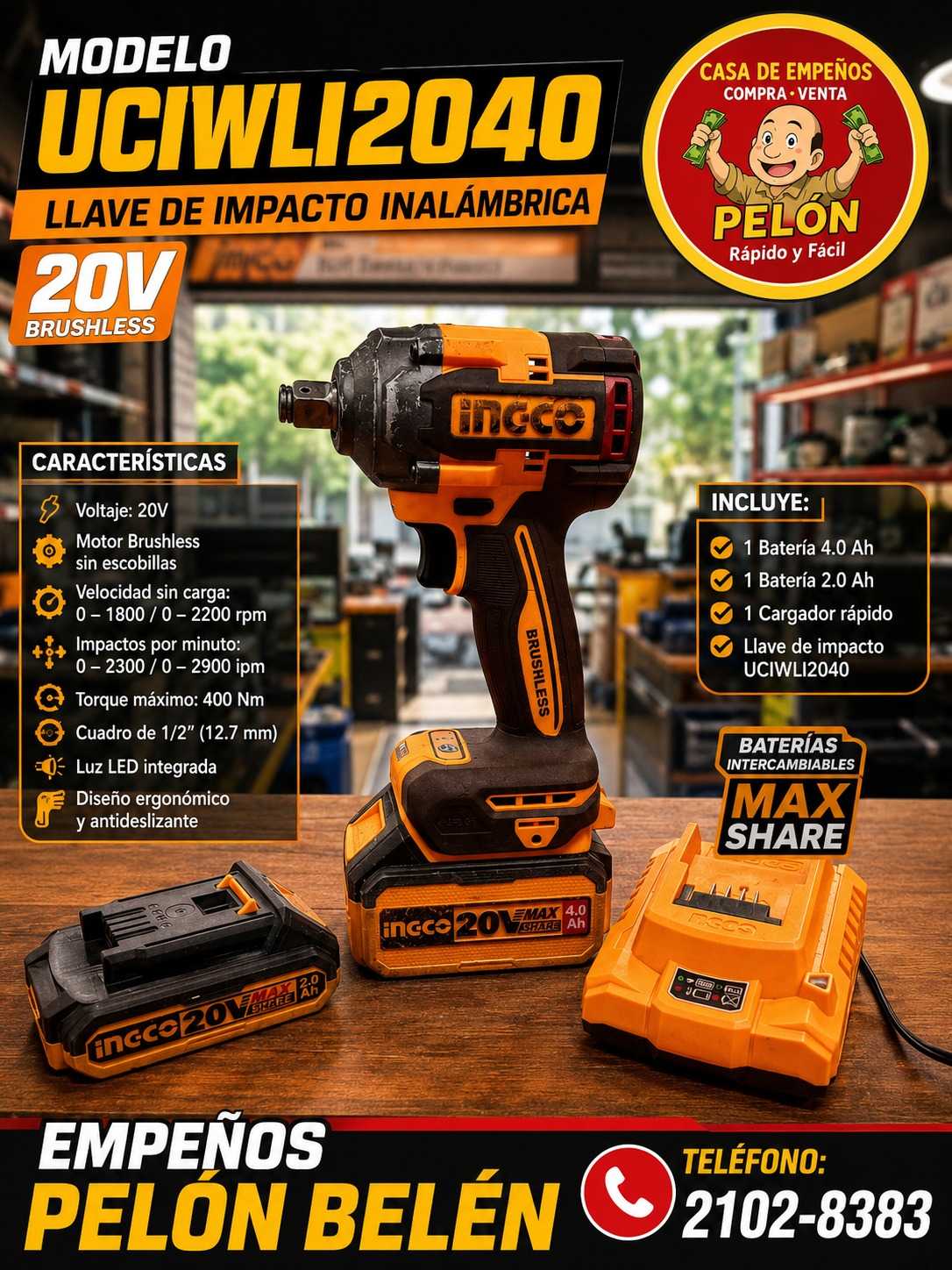 ingco UCIWLI2040