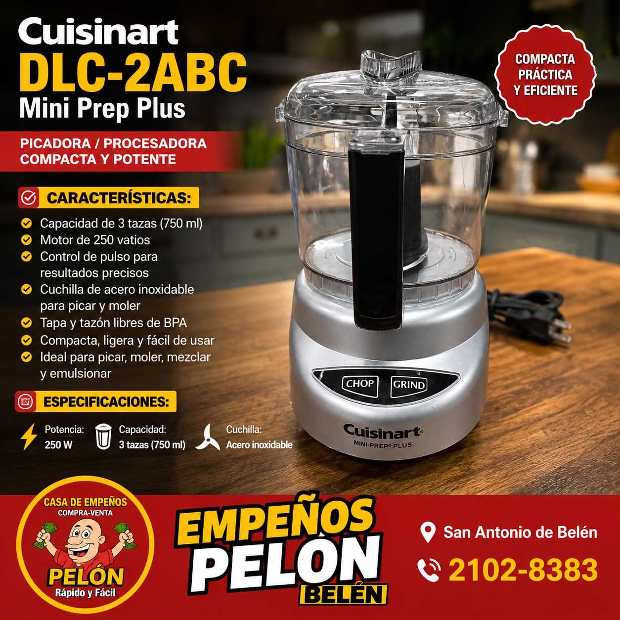 Cuisinart DLC-2ABC Mini Prep Plus.