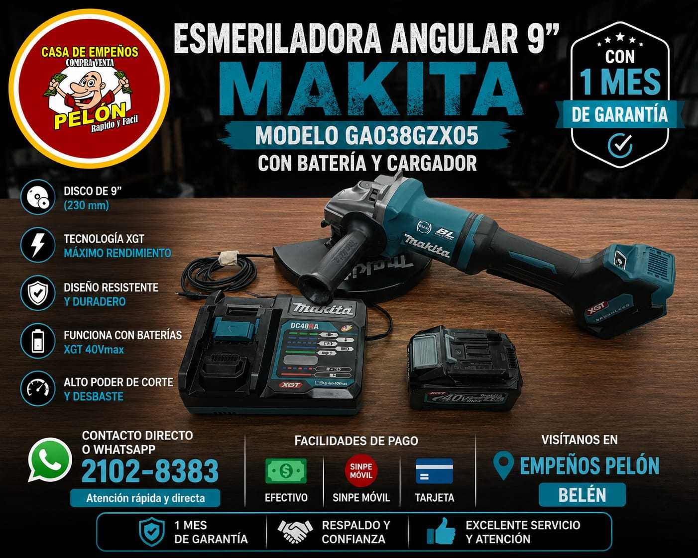 Makita GA038GZX05